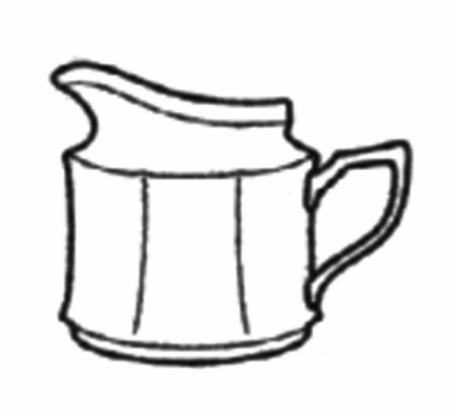 Ivory Lace Creamer by Noritake-1