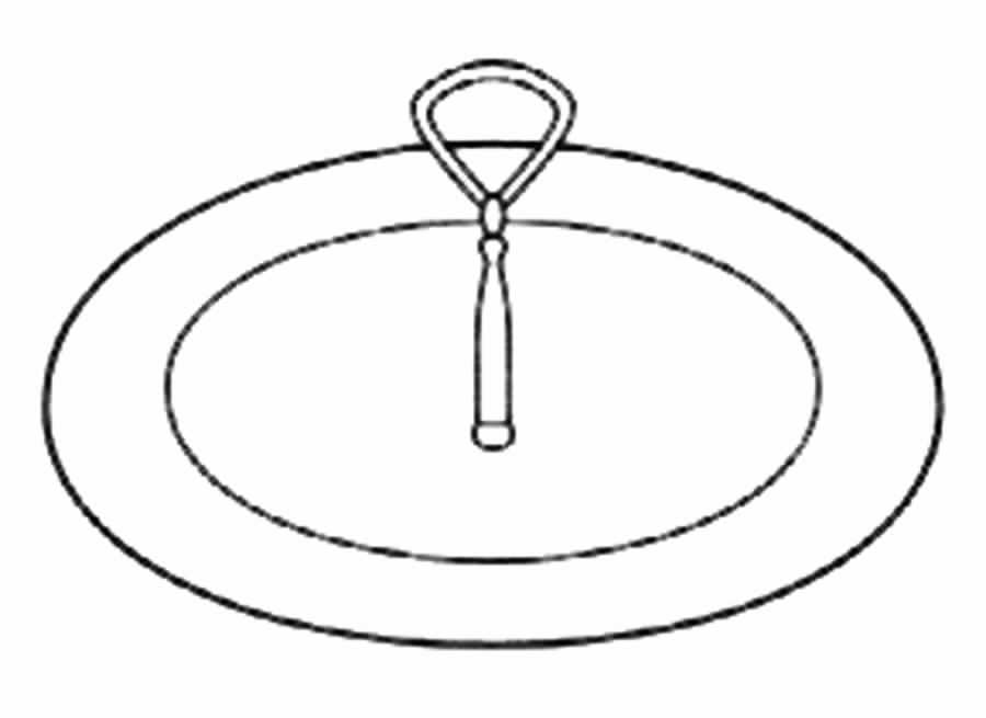 Troy Round Serving Plate with Handle (DP) by Noritake-1
