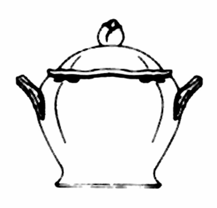 Blue Treasures Sugar Bowl & Lid by Noritake-1