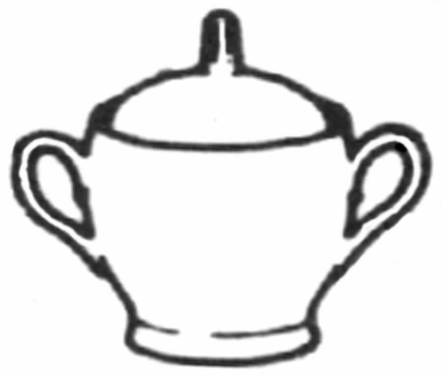 Impressions Sugar Bowl & Lid by Noritake-1