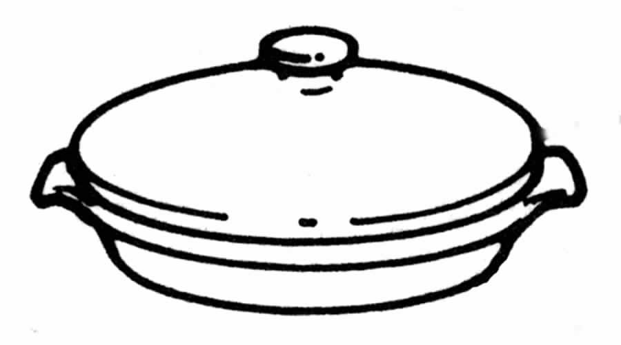 Ole Skillet & Lid by Noritake-1