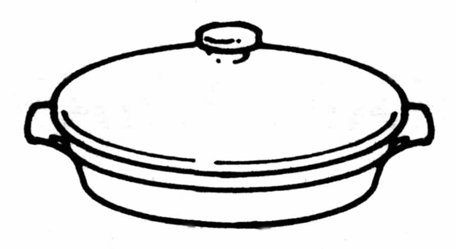 Mardi Gras Large Skillet & Lid by Noritake-1