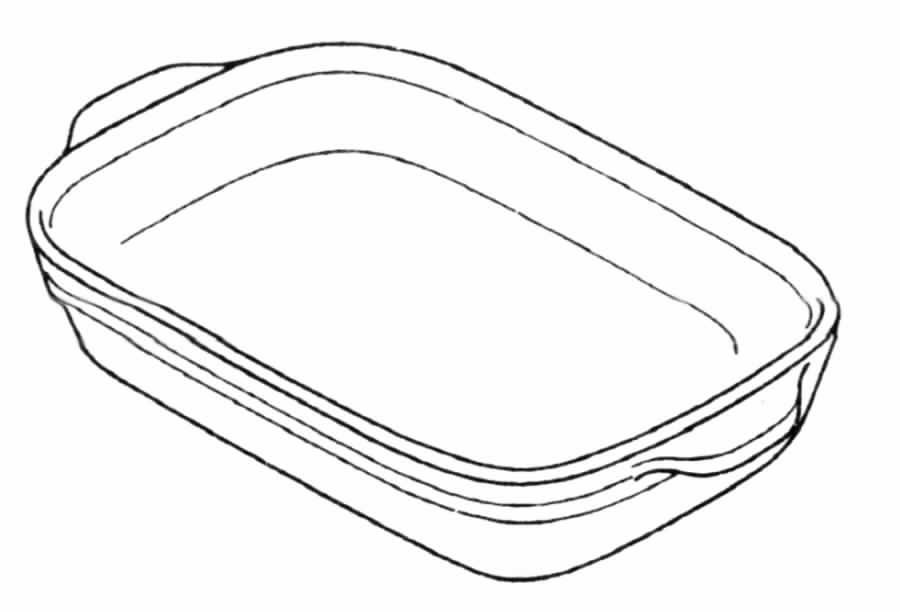 Fanfare 14" Rectangular Baker by Noritake-1