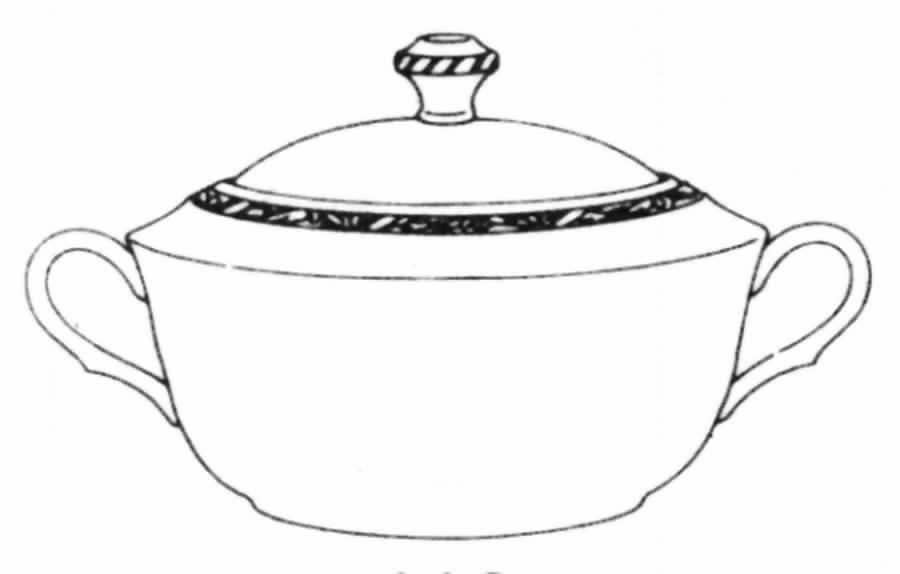 Newburg Round Covered Vegetable by Noritake-1