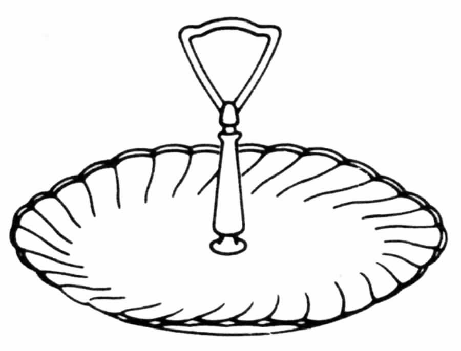 Norwalk Round Serving Plate with Handle (DP) by Noritake-1