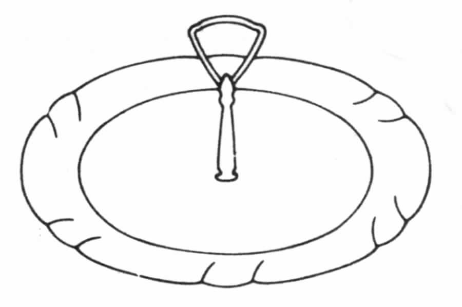 Harris Grove Round Serving Plate with Handle (DP) by Noritake-1