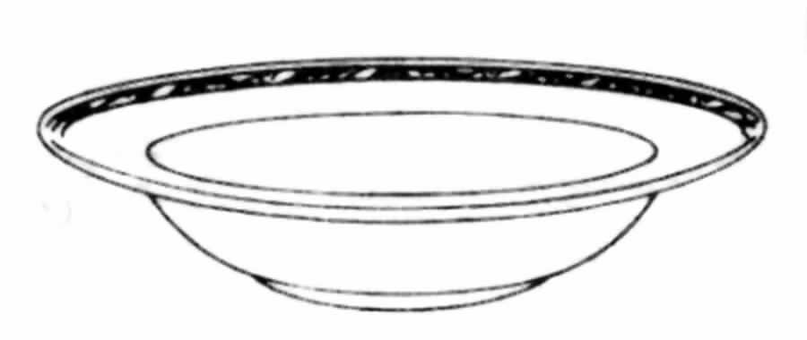 Platinum Scapes Rim Soup Bowl by Noritake-1