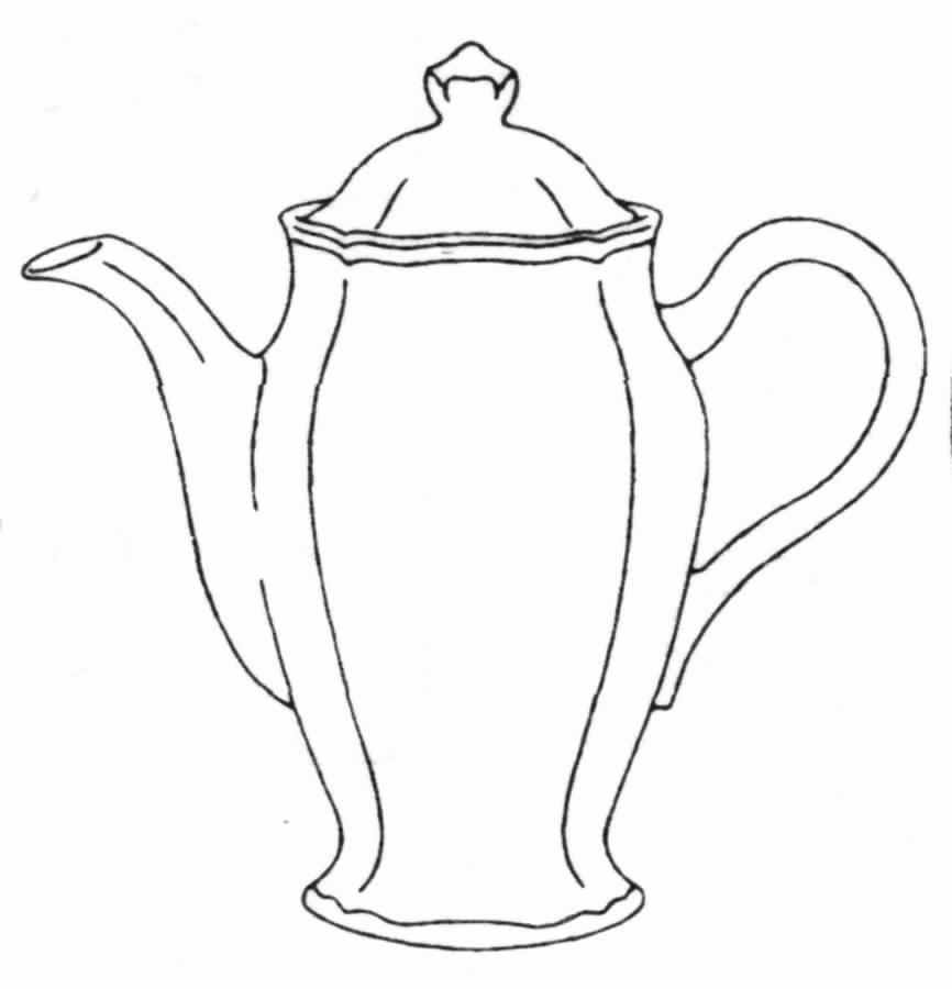 Floral Sonnet Tea/Coffee Pot & Lid by Noritake-1