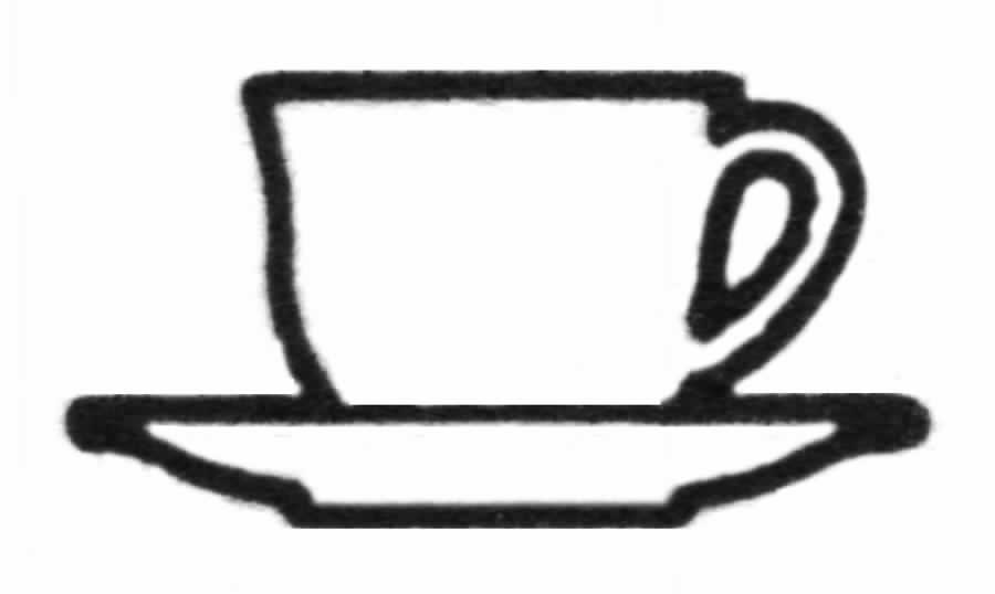 Fanciful Footed Demitasse Cup & Saucer Set by Lenox-1