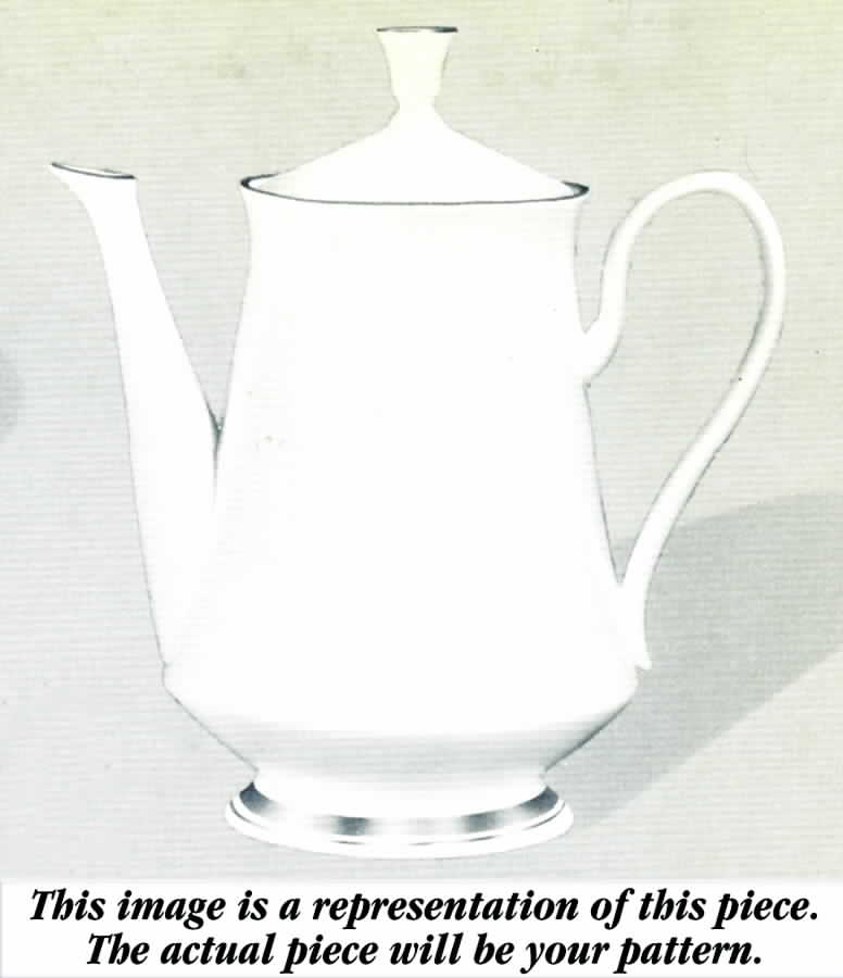 Ashley Coffee Pot & Lid by Oxford (Div of Lenox)-1