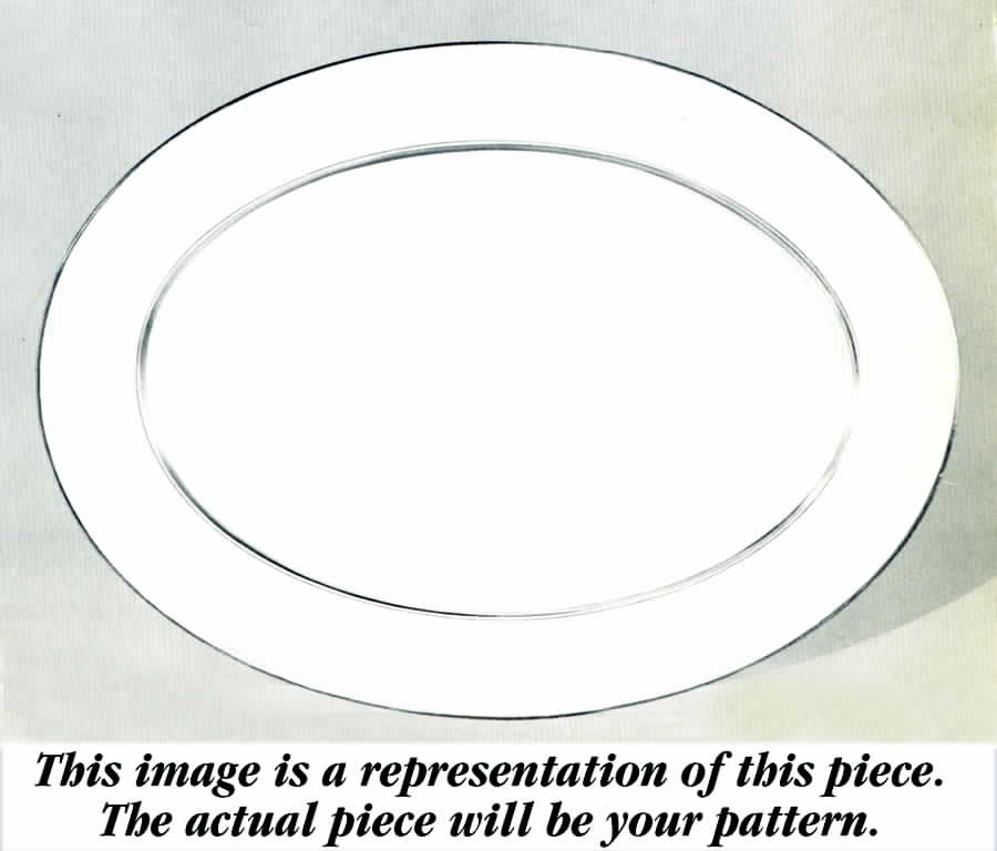 O3 16" Oval Serving Platter by Oxford (Div of Lenox)-1