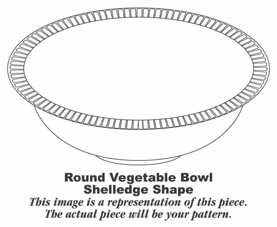 Yellow Roses 8" Round Vegetable Bowl by Syracuse-1