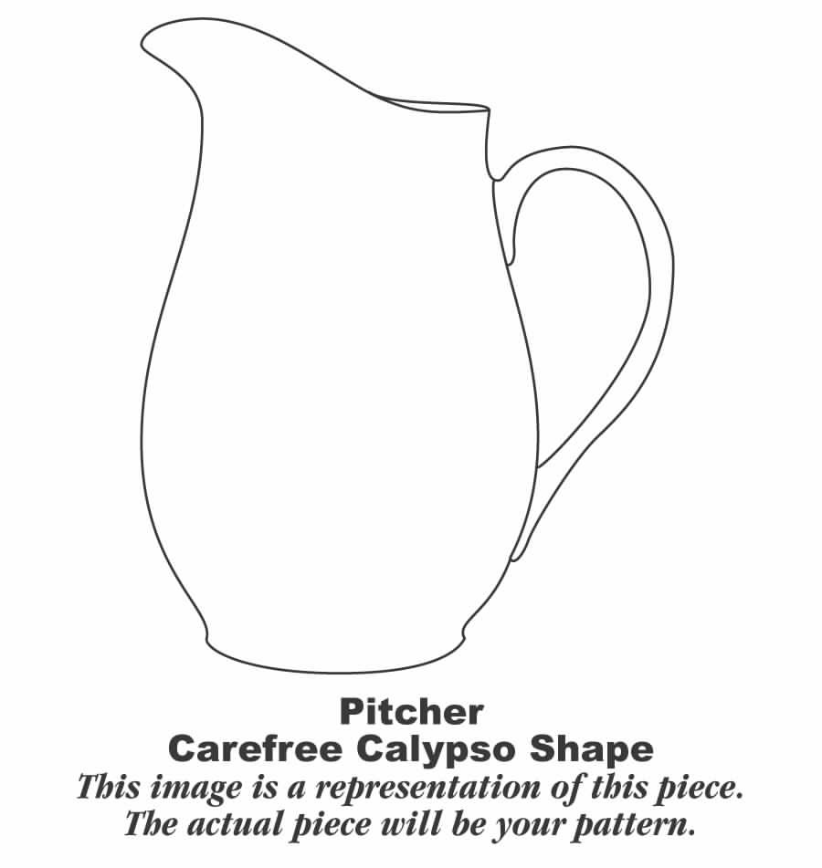 Flame Lily 32 Oz Pitcher by Syracuse-1