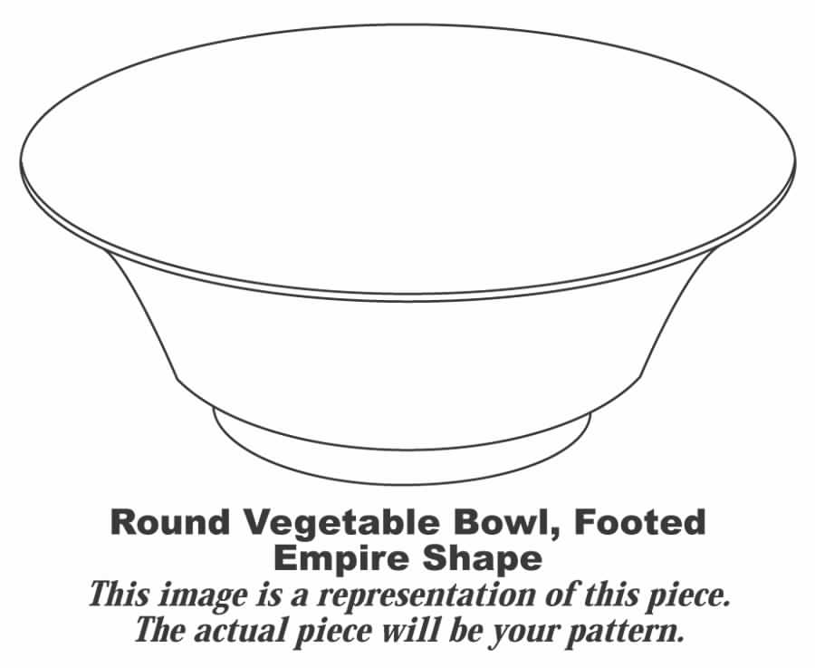 Blue Riviera 8" Round Vegetable Bowl by Syracuse-1