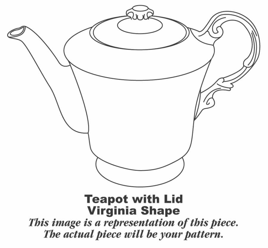 Richelieu Teapot & Lid by Syracuse-1