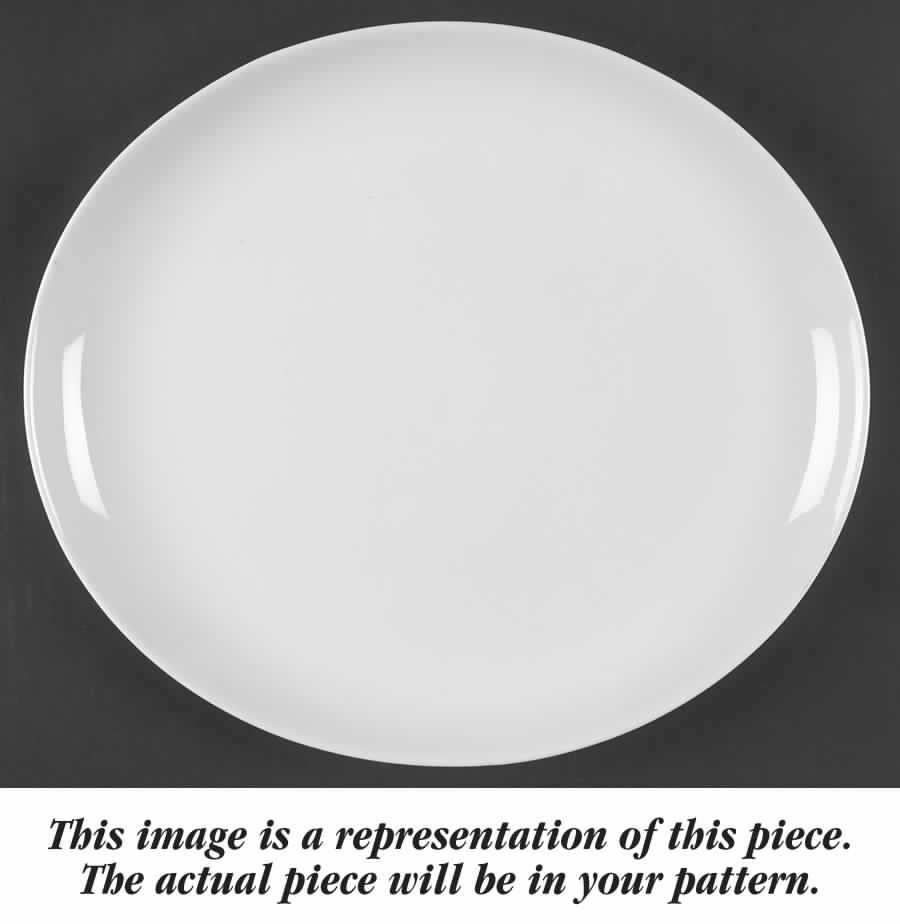 Jackstraws 12" Oval Serving Platter by Syracuse-1