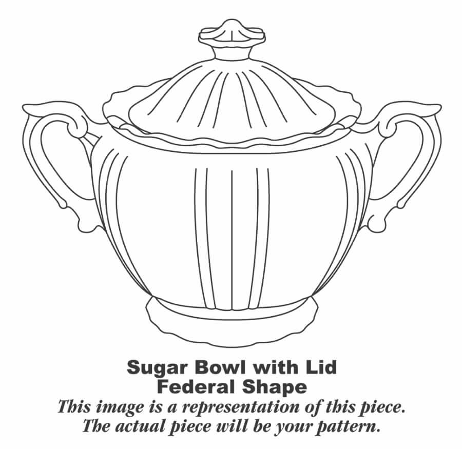 Stansbury Sugar Bowl & Lid by Syracuse-1