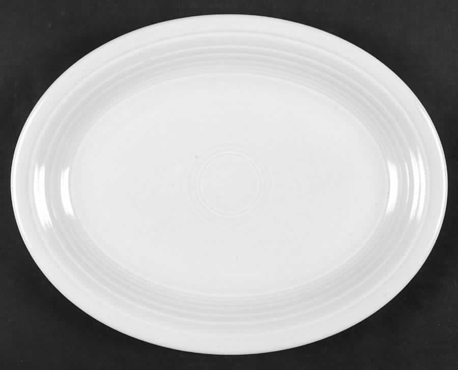 Fiesta Sugar Plum Fairy 12" Oval Serving Platter by Homer Laughlin -1