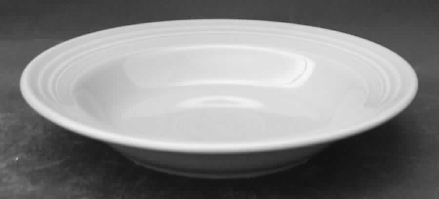 Fiesta Diner Scarlet Large Rim Soup Bowl by Homer Laughlin -1