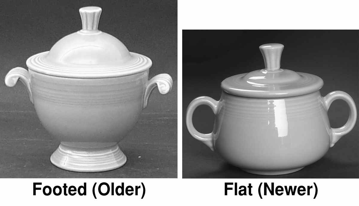 Holiday Fiesta (No Ribbon) Sugar Bowl & Lid by Homer Laughlin -1