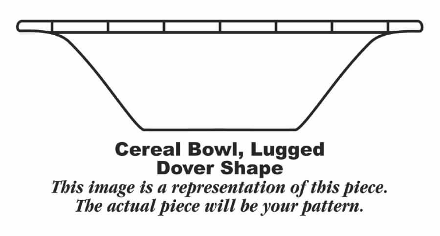 HLC156 Lugged Cereal Bowl by Homer Laughlin -1