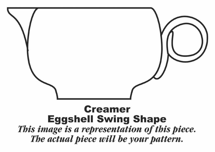 Organdy Green Creamer by Homer Laughlin -1