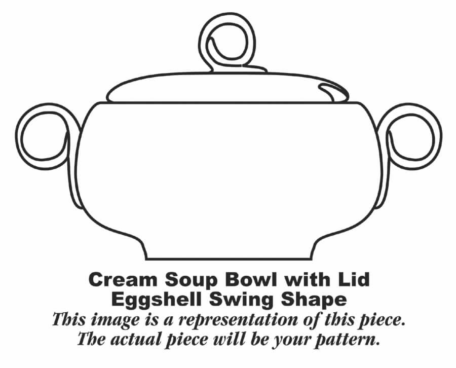 Organdy Yellow Cream Soup Bowl & Lid Set by Homer Laughlin -1