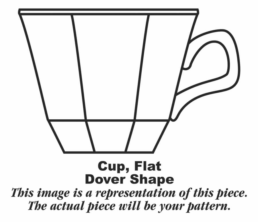 Bayberry Flat Cup by Homer Laughlin -1