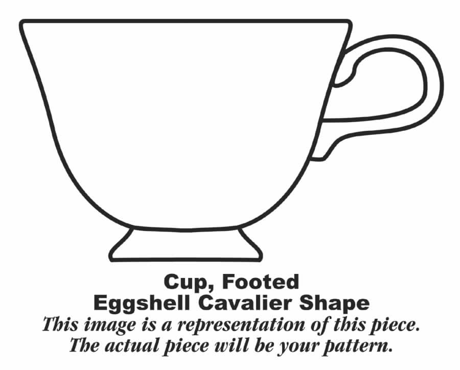 Margaret Rose Maroon Footed Cup by Homer Laughlin -1