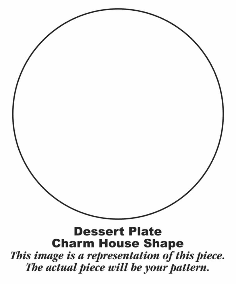 Chanticleer Dessert/Pie Plate by Homer Laughlin -1