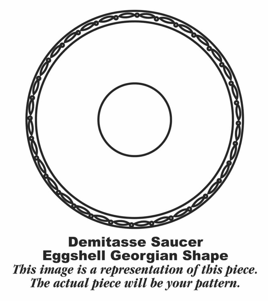 Kingston Saucer for Demitasse Cup by Homer Laughlin -1