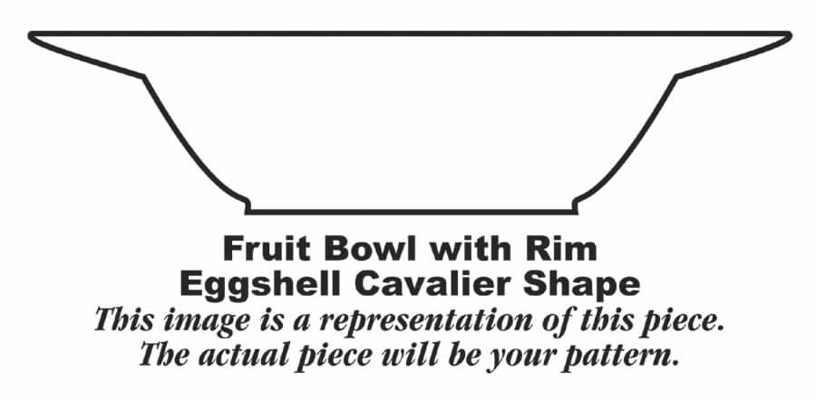 B1344 Rim Fruit/Dessert (Sauce) Bowl by Homer Laughlin -1