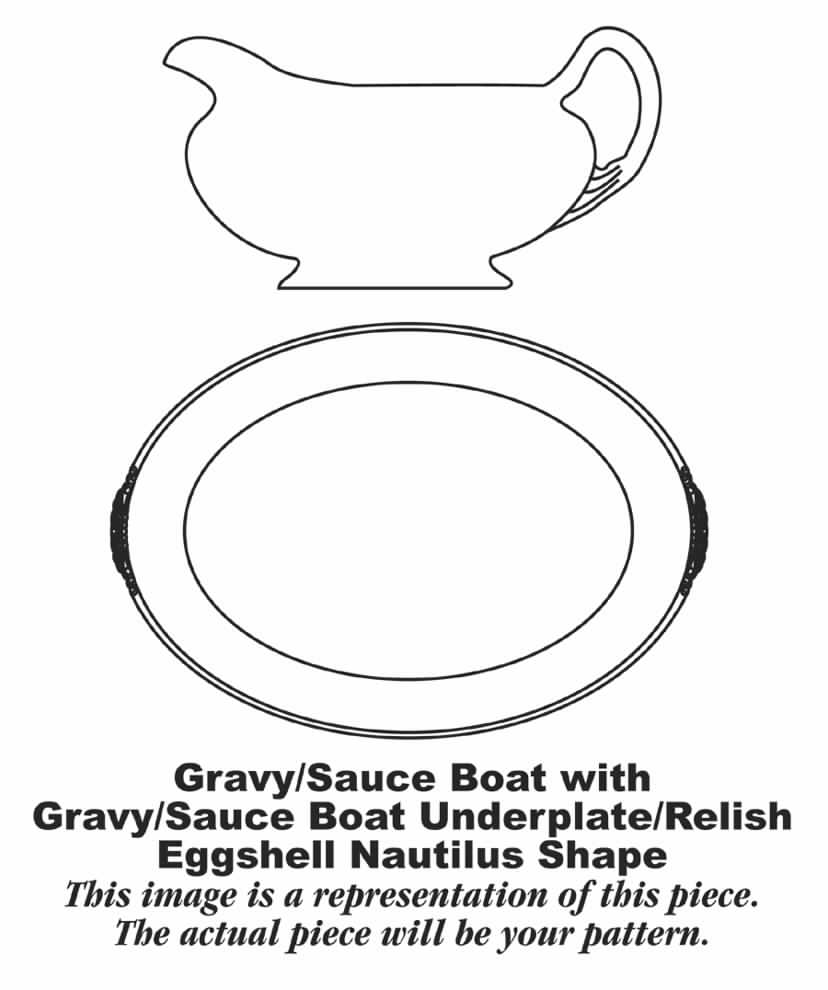 Lily of The Valley Gravy Boat & Underplate/Relish by Homer Laughlin -1