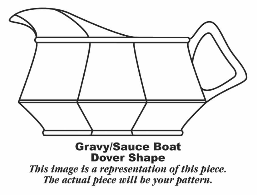 Bayberry Gravy Boat by Homer Laughlin -1
