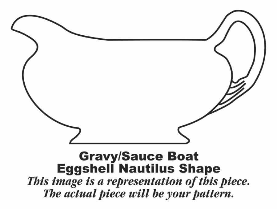 N1586 Gravy Boat by Homer Laughlin -1