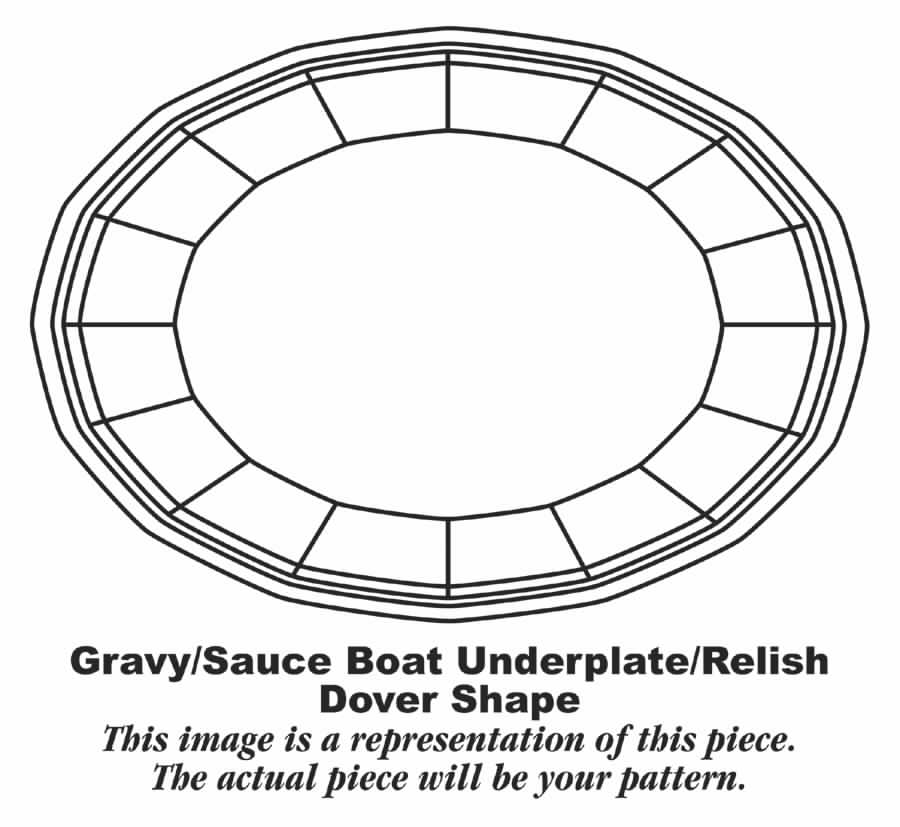 Bayberry Underplate for Gravy Boat by Homer Laughlin -1