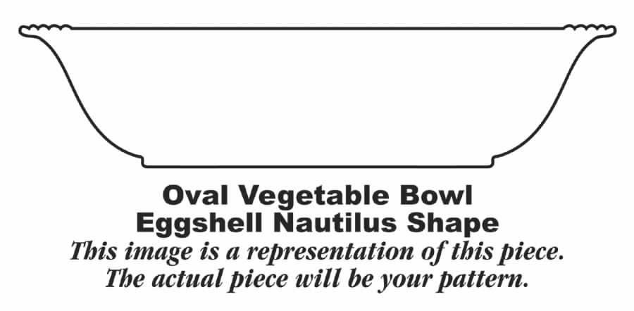 Lady Stratford 10" Oval Vegetable Bowl by Homer Laughlin -1