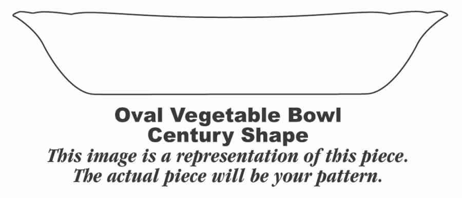 Riviera Cobalt Blue 9" Oval Vegetable Bowl by Homer Laughlin -1