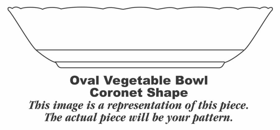 CO532 9" Oval Vegetable Bowl by Homer Laughlin -1