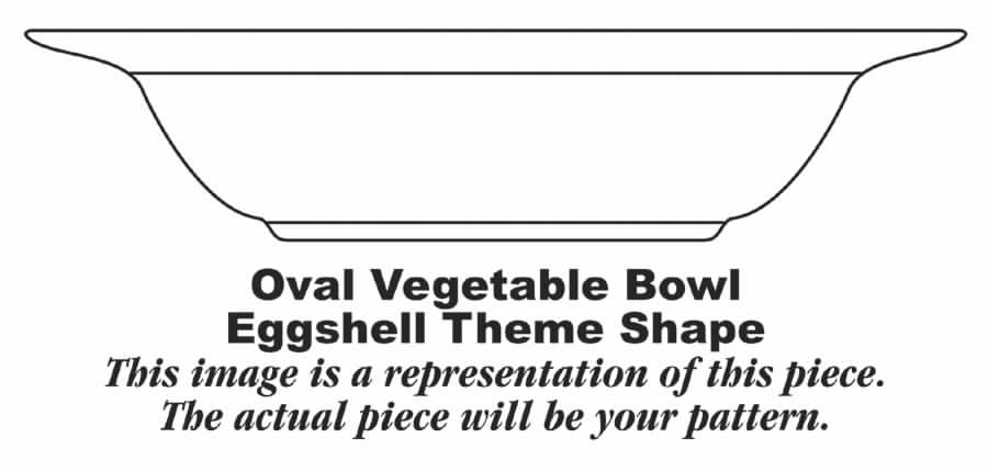 TH5 9" Oval Vegetable Bowl by Homer Laughlin -1