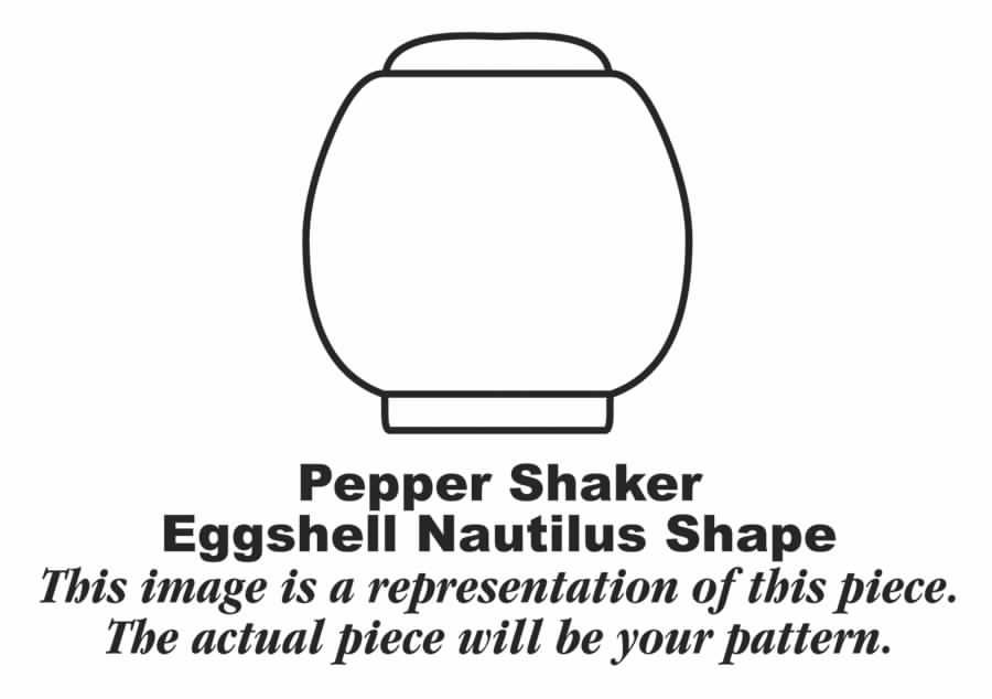Lady Stratford Pepper Shaker by Homer Laughlin -1