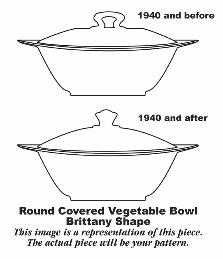 Lady Alice Round Covered Vegetable by Homer Laughlin -1