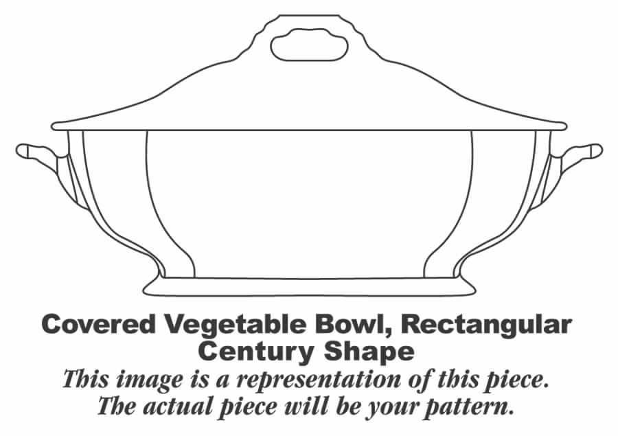 Riviera Red Rectangular Covered Vegetable by Homer Laughlin -1
