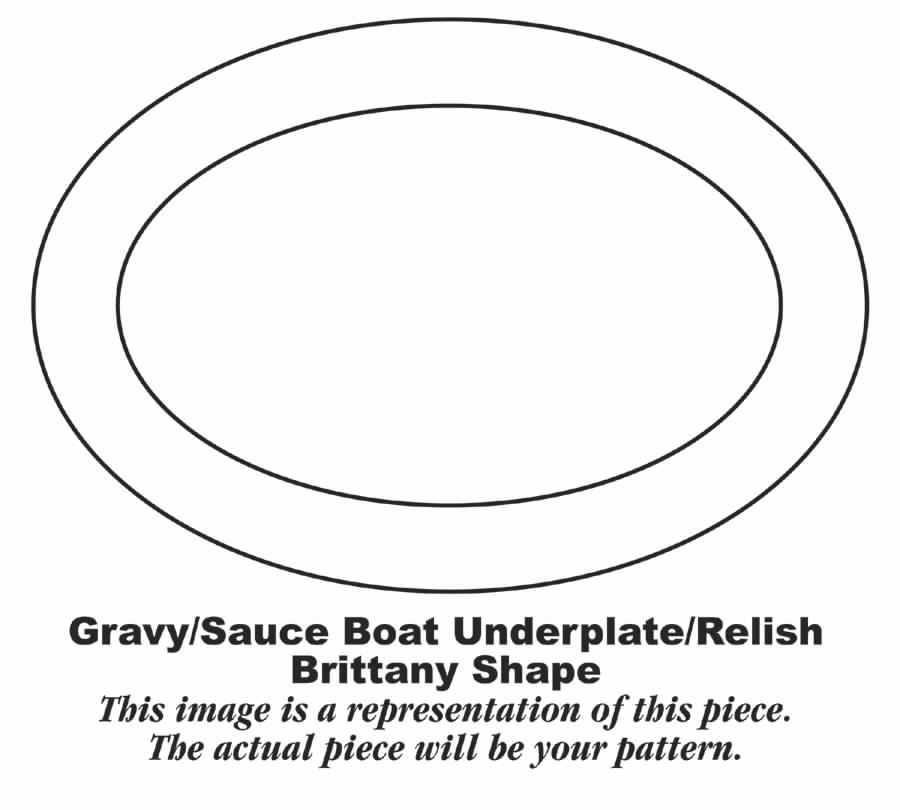 Lady Alice Relish/Gravy Underplate by Homer Laughlin -1