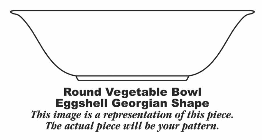 Kingston 9" Round Vegetable Bowl by Homer Laughlin -1