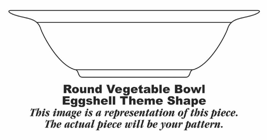 TH1 9" Round Vegetable Bowl by Homer Laughlin -1