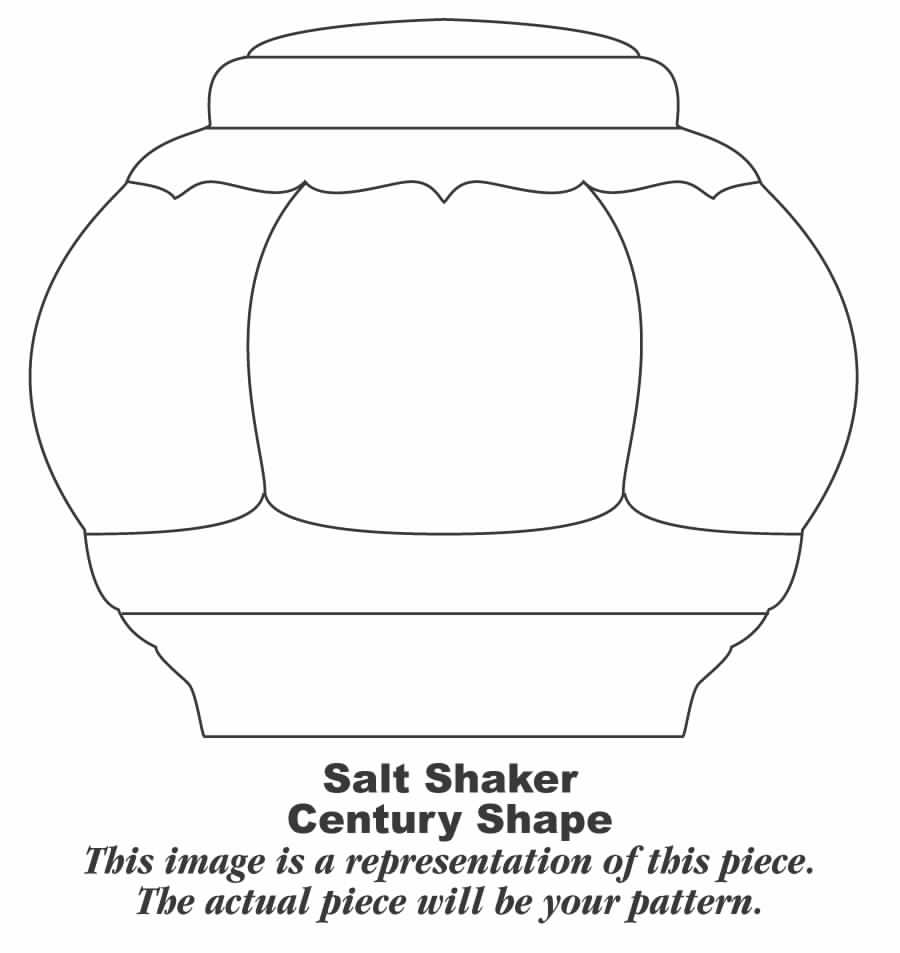 Briar Rose Salt Shaker by Homer Laughlin -1