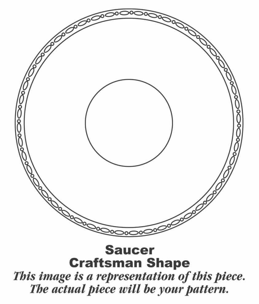 Gobelin Saucer by Homer Laughlin -1