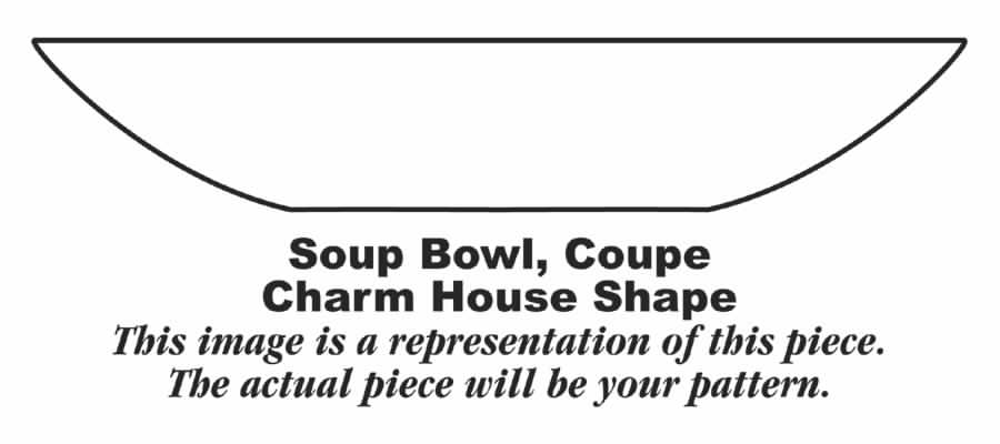 Highland Plaid (Green Brown) Coupe Soup Bowl by Homer Laughlin -1