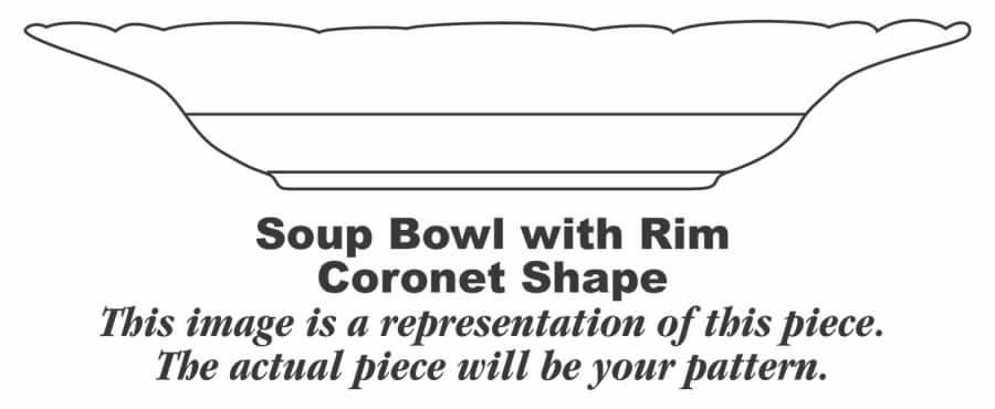 CO532 Rim Soup Bowl by Homer Laughlin -1
